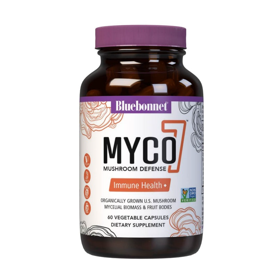 Bluebonnet Myco-7 Mushroom Defense, 60 Capsules