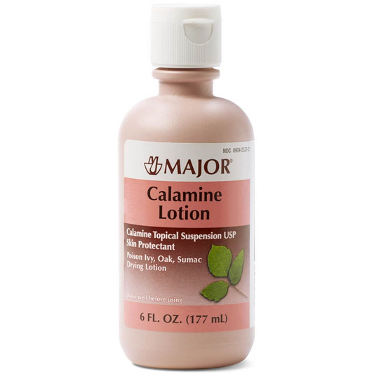 Major Calamine Lotion 6oz. Bottle, (177ml)