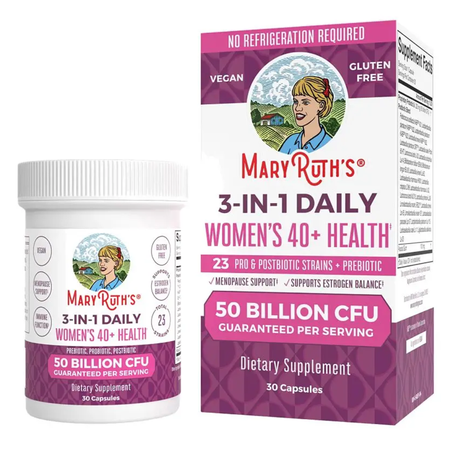 MaryRuth's 3-in-1 Women's 40+ Daily Health Capsules 30 count