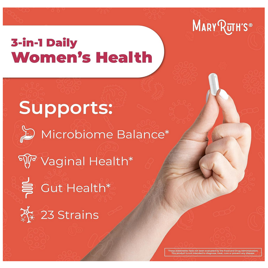 MaryRuth's 3-in-1 Women's Daily Health Capsules 30 count