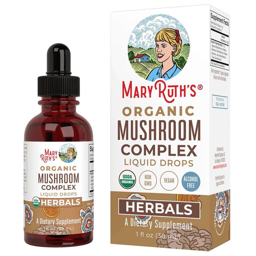 MaryRuth's Organic Mushroom Complex Liquid Drops 1 fl. oz.