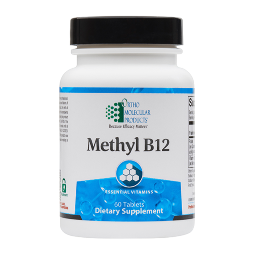 Ortho Molecular Methyl B12, 60 Tablets