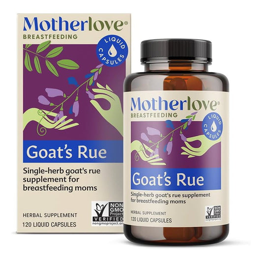 Motherlove Goats Rue Vegan Dietary Supplement, 120 Capsules