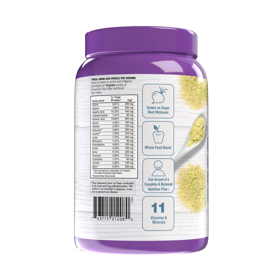 Bluebonnet Non-Bitter Nutritional Yeast Flakes - 10.58 oz