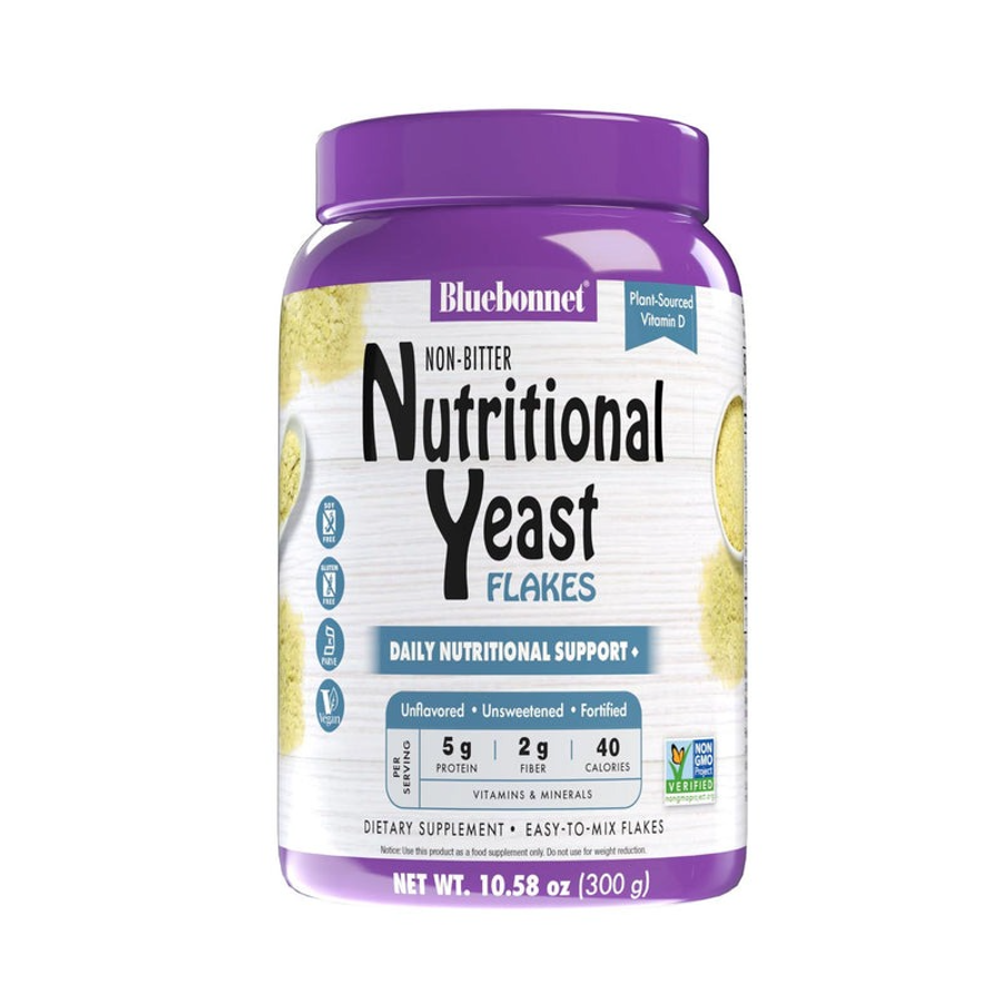 Bluebonnet Non-Bitter Nutritional Yeast Flakes - 10.58 oz