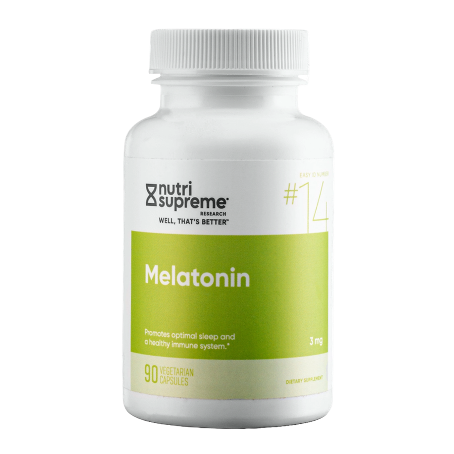 Nutri-Supreme Research Melatonin 3 Mg, 90 Vegetarian Capsules