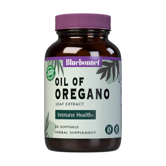 Bluebonnet Standardized Oil Of Oregano Leaf Extract, 60 Softgels