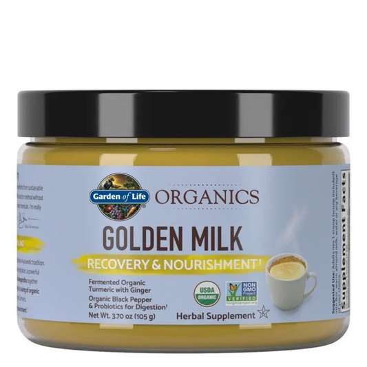 Garden of Life mykind Organics Herbal Golden Milk, 3.7 Oz