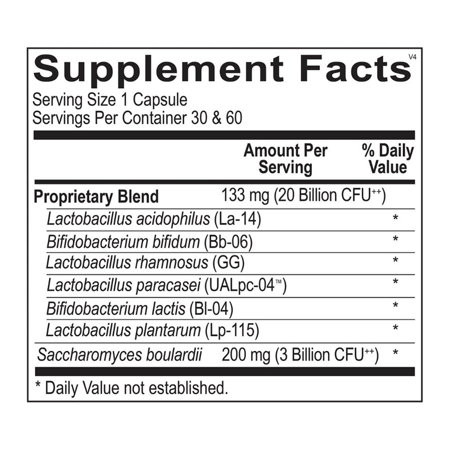 Ortho Molecular Ortho Biotic 60 Count