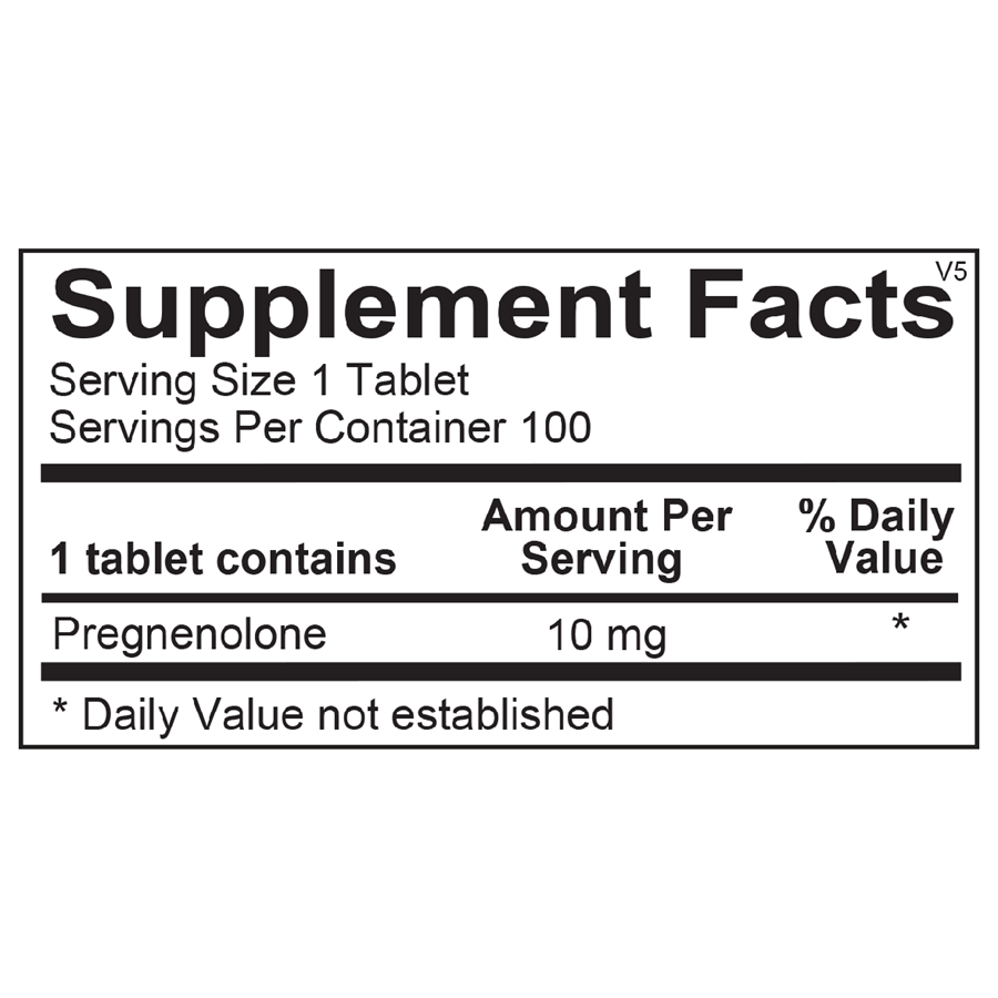 Ortho Molecular Pregnenolone, 100 Tablets