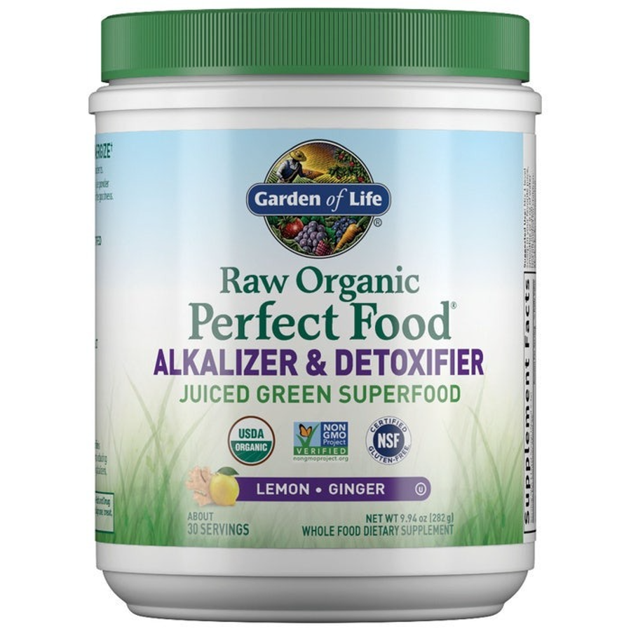 Garden of Life Perfect Food Raw Alkalizing & Detoxifier Powder, 9.94 oz