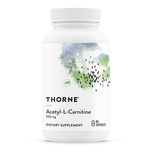 Thorne Acetyl-L-Carnitine (formerly Carnityl) Amino Acids, Cognition & Focus 60 Capsules