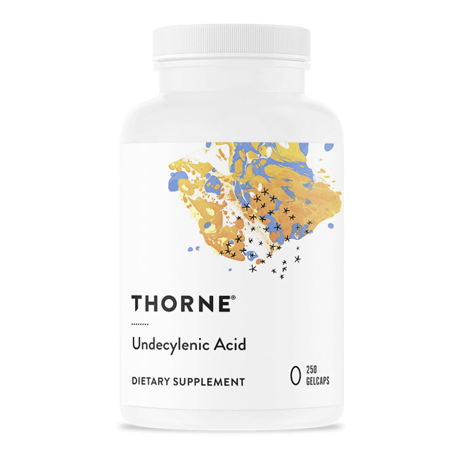 Thorne Undecylenic Acid (formerly Formula SF722) Gut Health, Women's Health 250 Gelcaps