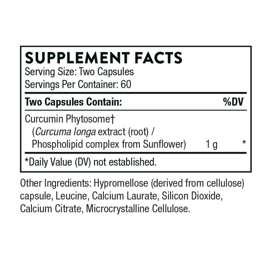 Thorne Curcumin Phytosome (Merica) 120 capsules