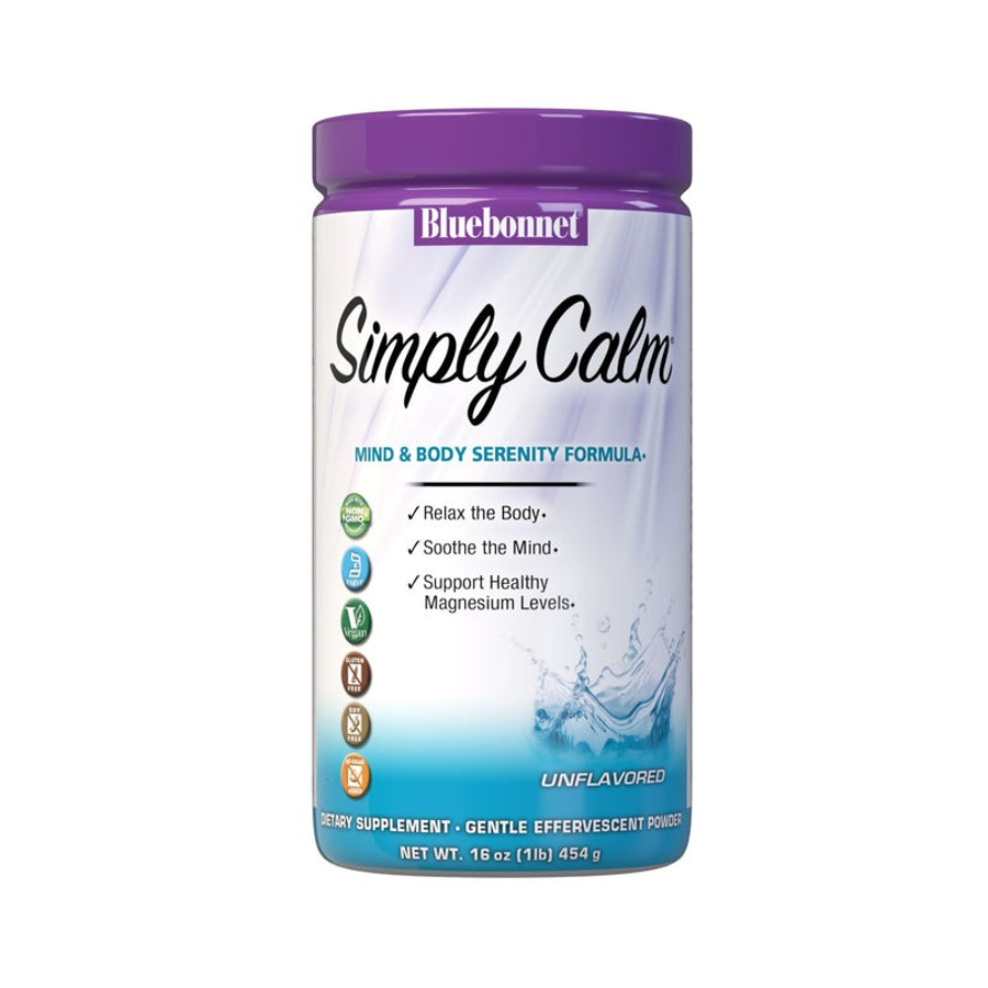 Bluebonnet Simply Calm Powder Unflavored - 16 oz