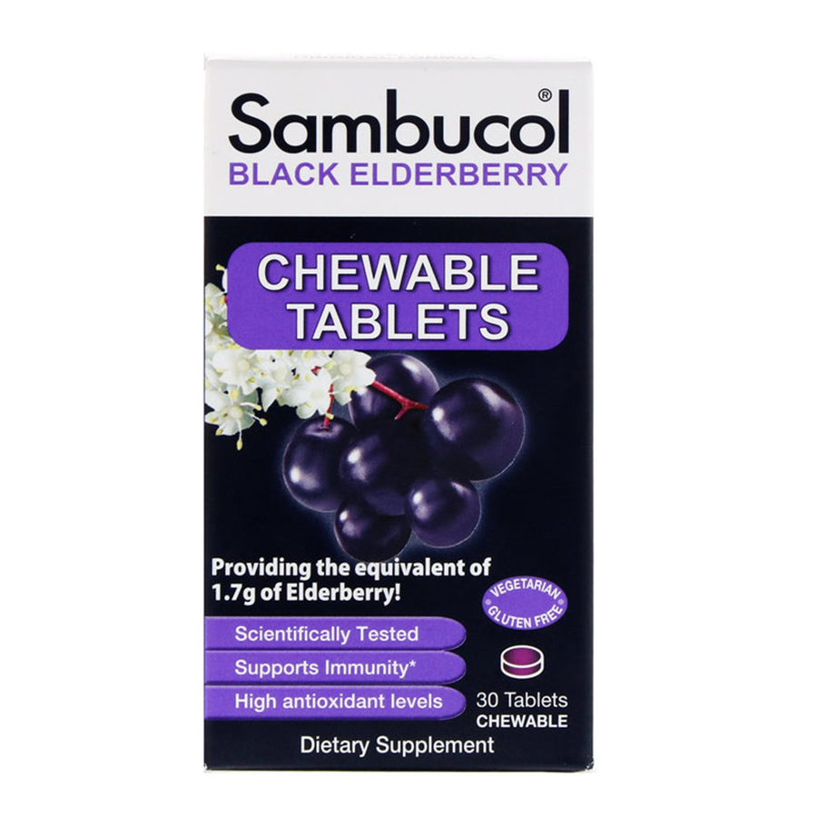 Sambucol Black Elderberry, 30 Tablets