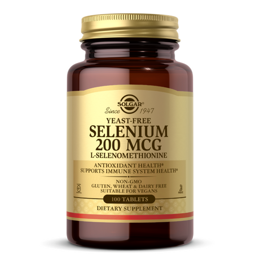 Solgar Selenium Yeast-Free 200 mcg, 100 Tablets