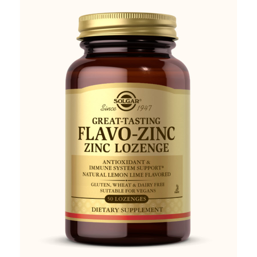 Solgar Flavo-Zinc, 50 Lozenges