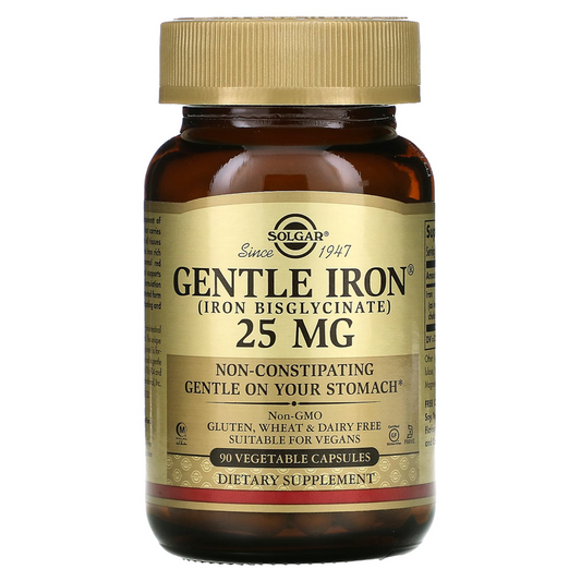 Solgar Gentle Iron, 90 Vegetable Capsules