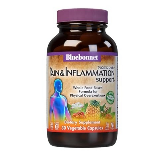 Bluebonnet Targeted Choice Pain & Inflammation Support 30 Vegetable Capsules