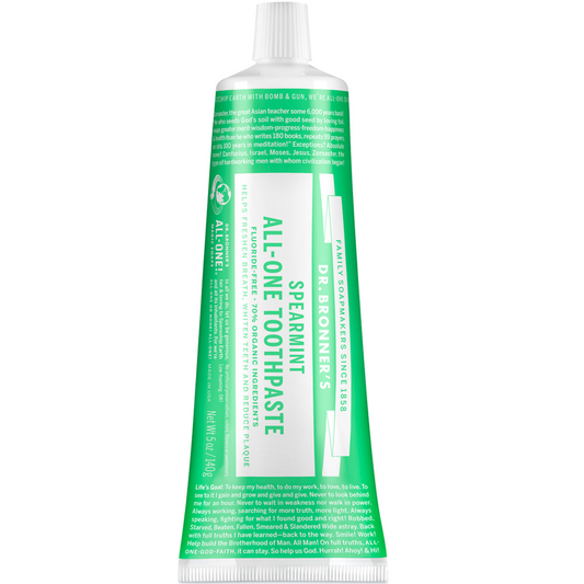 Dr. Bronner's All-One Toothpaste Spearmint - 5oz