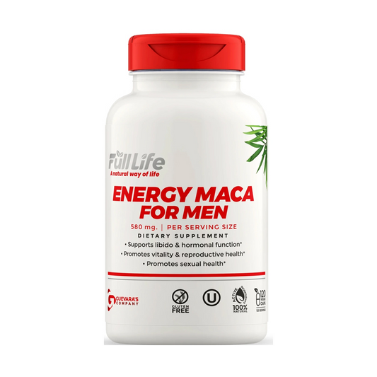 Full Life Energy Maca For Men, 120 Capsules