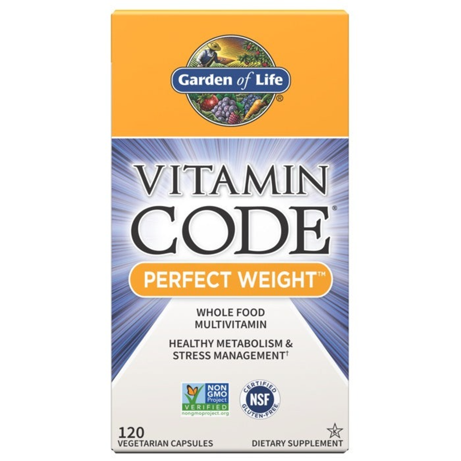 Garden of Life Vitamin Code Perfect Weight Multi, 120 Capsules