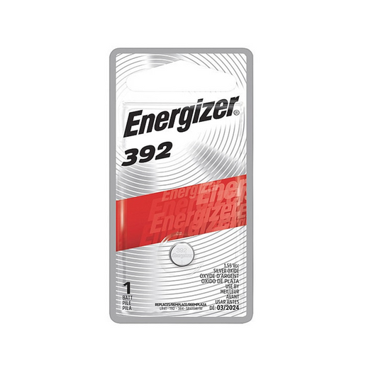 Energizer 392BPZ Coin Cell Battery, 1.5 Volt Battery, 44 Mah, 392 Battery, Silver Oxide