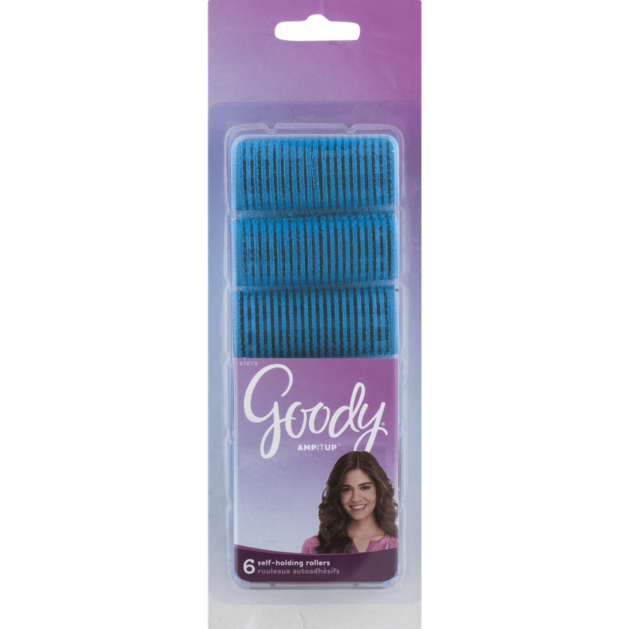 Goody Self Holding Hair Rollers, Medium, 6ct