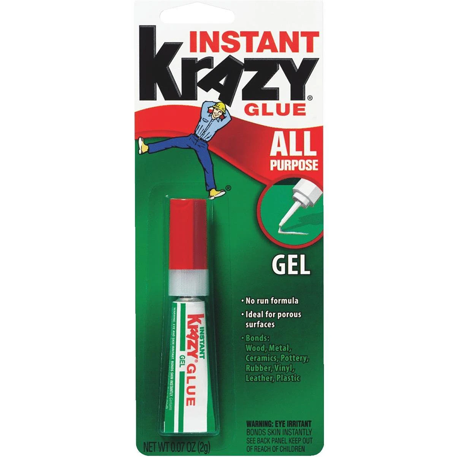 All Purpose Instant Krazy Glue Gel - 1 Ea