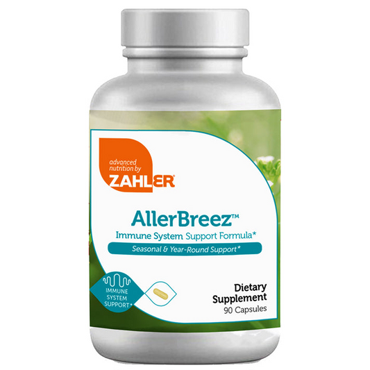 Zahler AllerBreez - Support for Environmental Challenges, 90 Vegetable Capsules