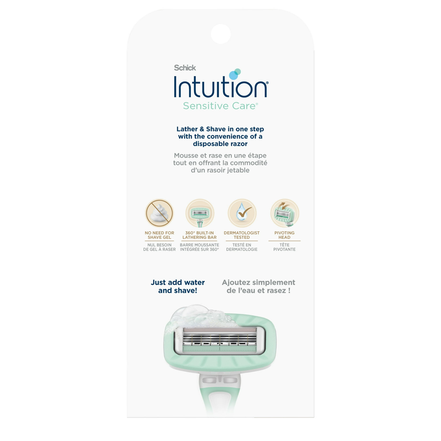 Schick Intuition Sensitive Care Disposable Razor - 3ct