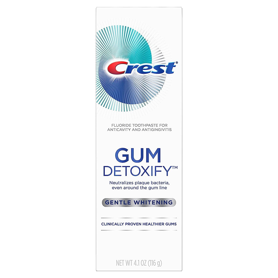 Crest Gum Detoxify Gentle Whitening Toothpaste, 4.1oz