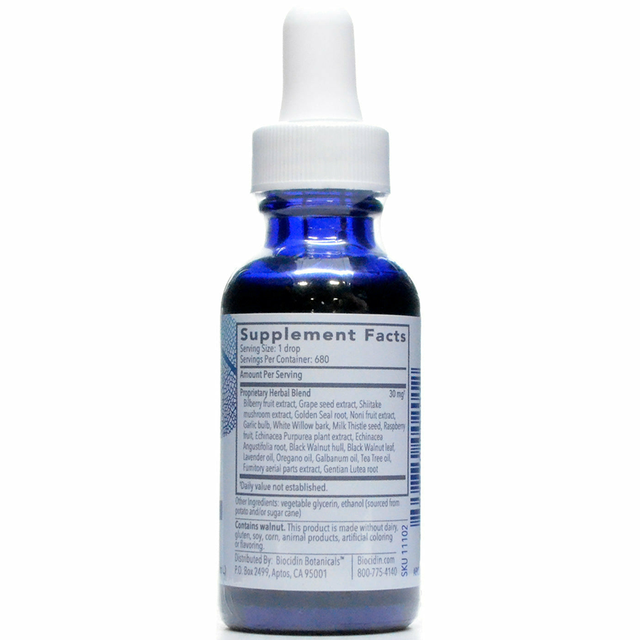 Biocidin Liquid Broad-Spectrum Liquid Formula, 1oz