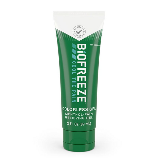 Biofreeze Classic Pain Relief Colorless Gel Tube, 3oz