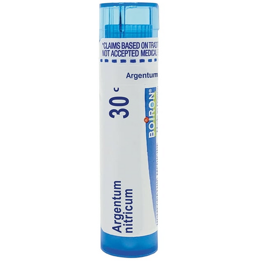 Boiron Argentum Nitricum 30C Homeopathic Single Medicine For Stress & Sleep - 80 Pellet