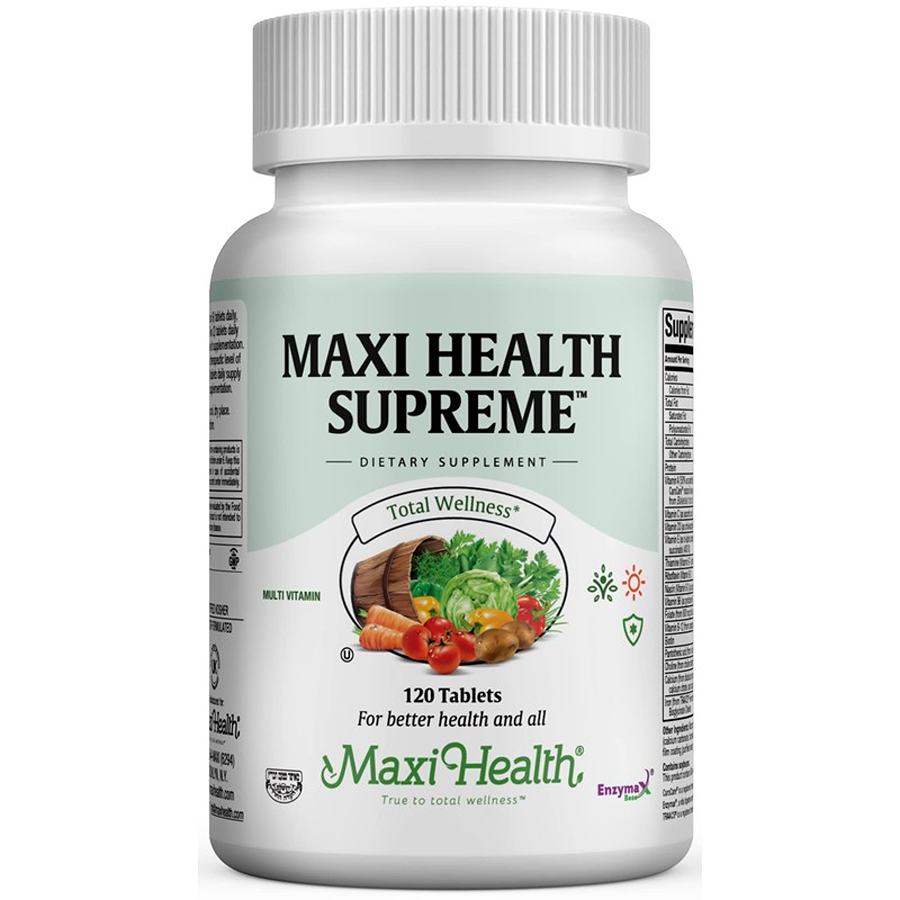 Maxi Health Supreme Multi Vitamin/Mineral, 120 Tablets