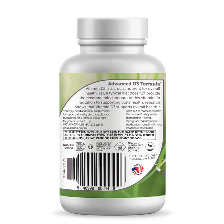 Zahler Vitamin D3 10,000 IU, 120 Softgels