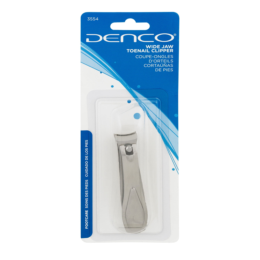 DENCO Wide Jaw Toenail Clipper