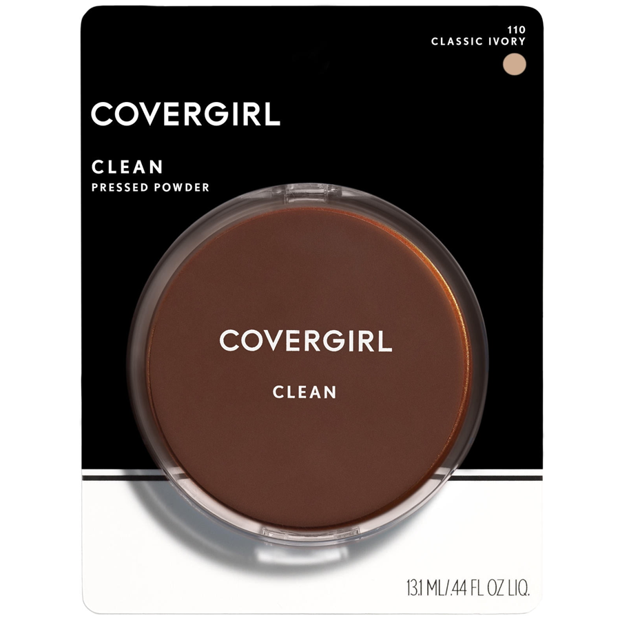 Covergirl Clean Pressed Powder 110, Classic Ivory