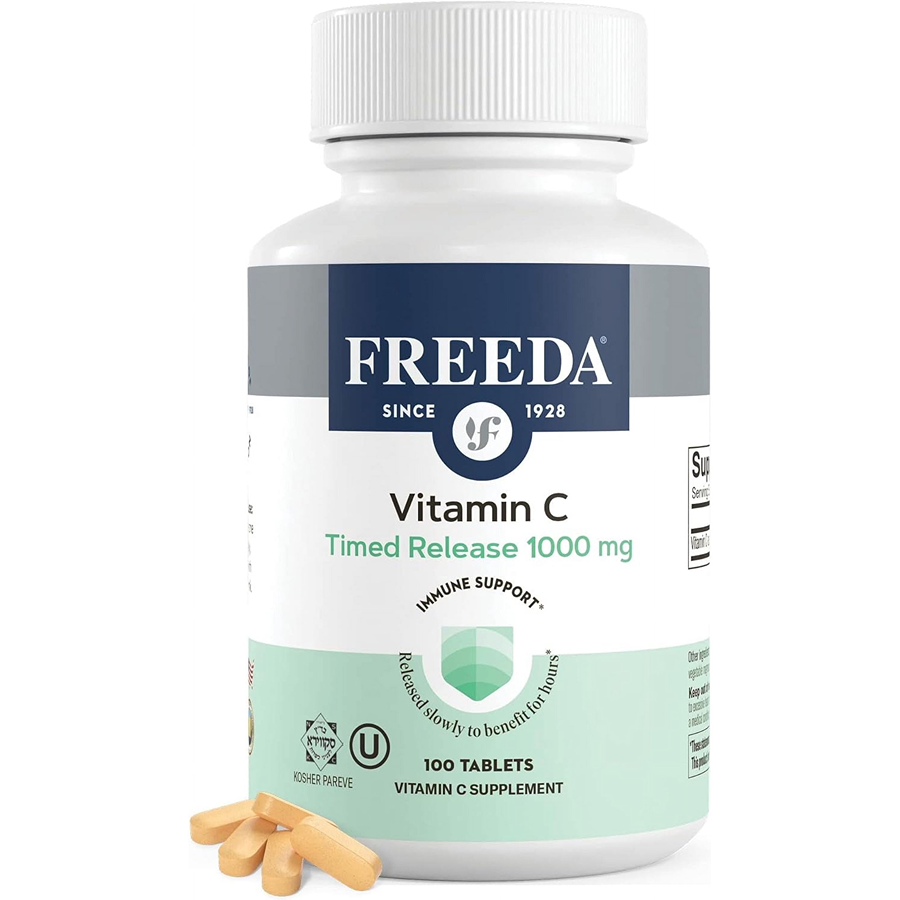 Freeda Vitamin C Time Release 1000mg, 100 Tablets