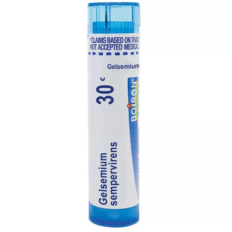 Boiron Gelsemium Sempervirens 30C Homeopathic Single Medicine For Stress & Sleep - 80 Pellet