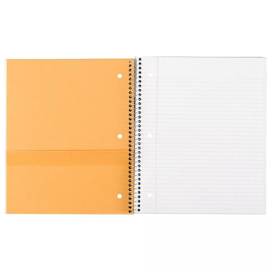 Five Star 1 Subject 100pg College Ruled Spiral Notebook