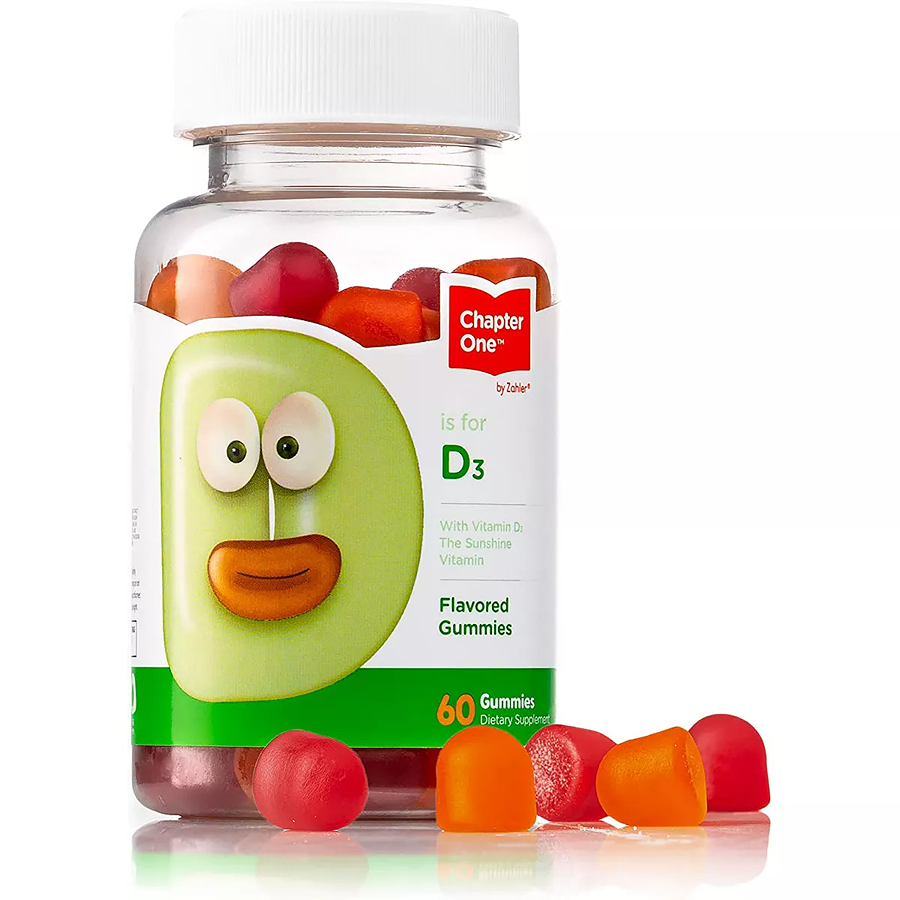 Zahler, chapter one D3 1000 iU, 60 Gummies