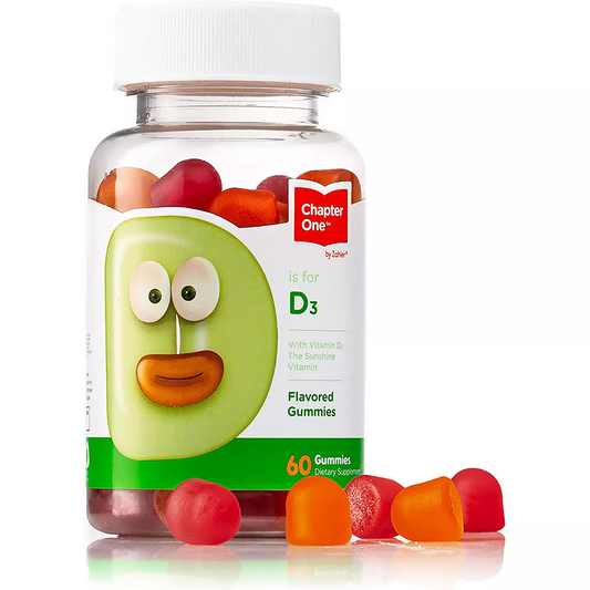 Zahler, chapter one D3 1000 iU, 60 Gummies