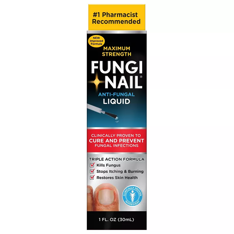 Fungi Nail Anti-Fungal Solution and Brush - 1 fl oz