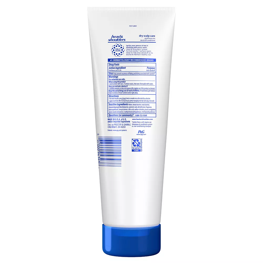 Head & Shoulders Dry Scalp Care Daily-Use Anti-Dandruff Paraben Free Conditioner - 10.9 fl oz