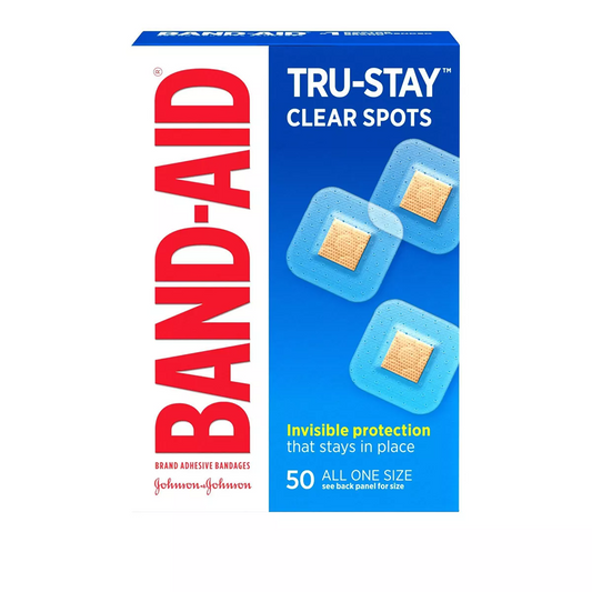 Band-Aid Clear Spot Bandages - 50ct