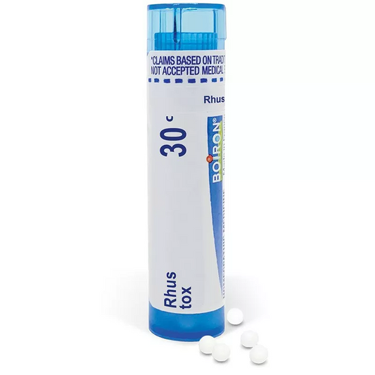 Boiron Rhus Tox 30C Homeopathic Single Medicine For Pain - 80 Pellet