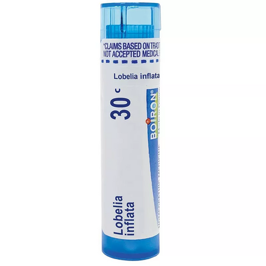 Boiron Lobelia Inflata 30C Homeopathic Single Medicine For Stress & Sleep - 1 Tube Pellet